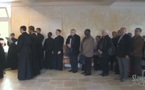 Видео: Вечерня Пасхи и закладка нового храма в семинарии