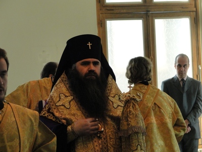 Сайт Нижегородской епархии о визите в семинарию архиепископа Георгия
