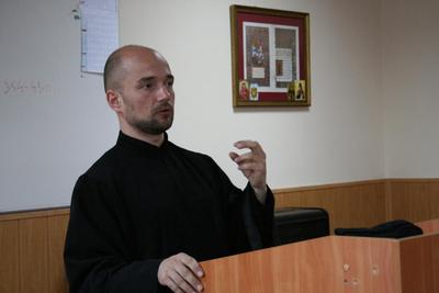 В Киевской духовной академии состоялась открытая лекция преподавателя Парижской духовной семинарии В Киевской духовной академии состоялась открытая лекция преподавателя Парижской духовной семинарии