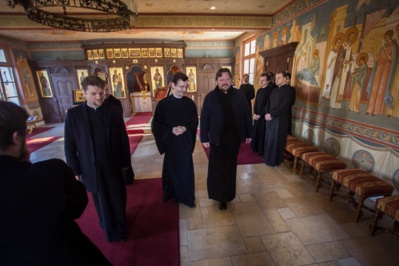 Митрополит Корсунский и Западноевропейский Иоанн посетил наш Центр Митрополит Корсунский и Западноевропейский Иоанн посетил наш Центр