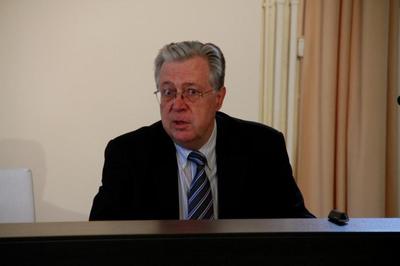 С лекцией в семинарии выступил историк русской эмиграции во Франции Н. Г. Росс С лекцией в семинарии выступил историк русской эмиграции во Франции Н. Г. Росс