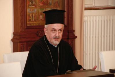 Семинарию посетил митрополит Галльский Эммануил (Константинопольский Патриархат)