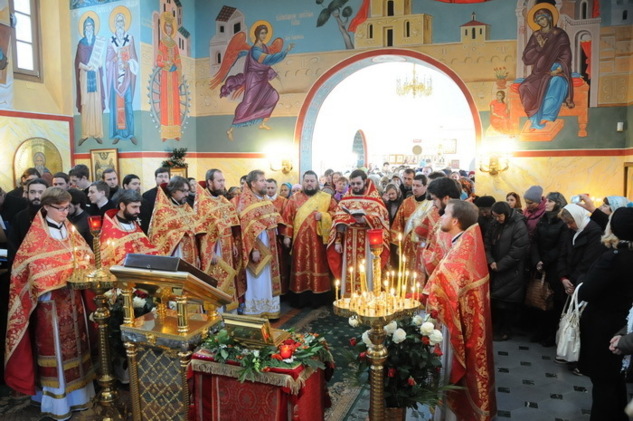 В Риме отметили престольный праздник православного храма святой великомученицы Екатерины