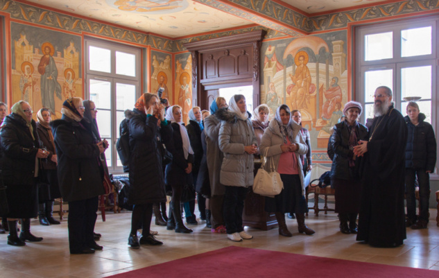 Православные паломники из Милана посетили семинарию