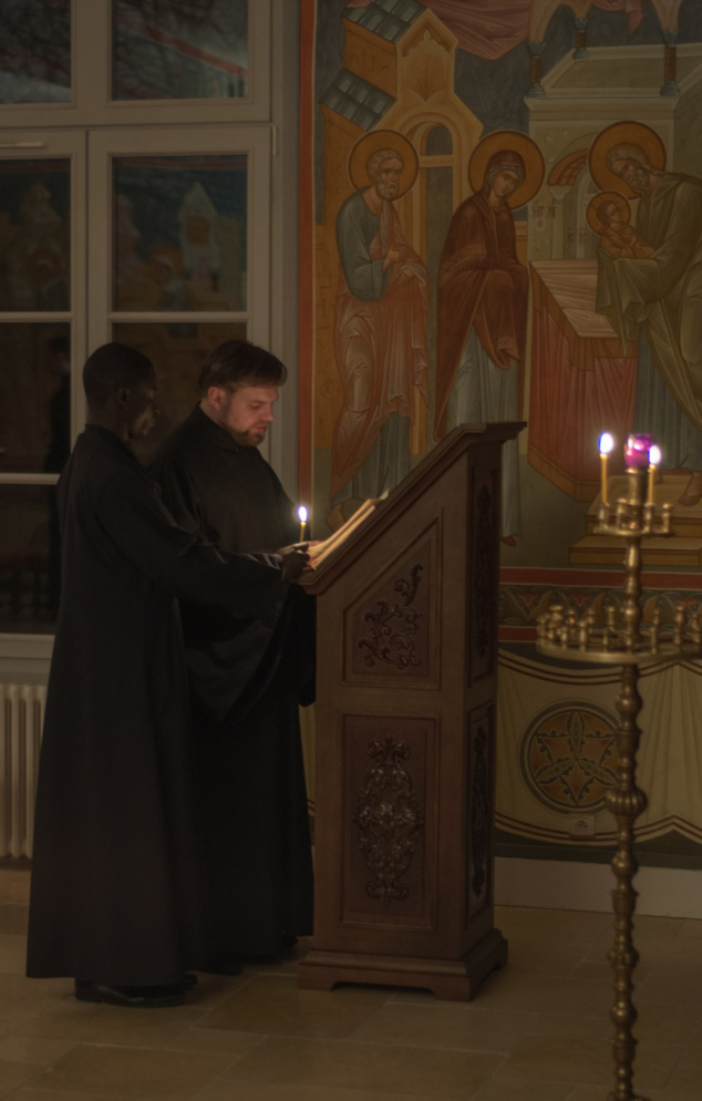 Чтение великого покаянного канона преподобного Андрея Критского в семинарии (фоторепортаж)