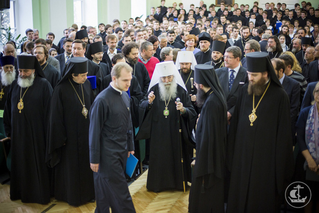 Ректор семинарии принял участие в престольном празднике Санкт-Петербургской духовной академии