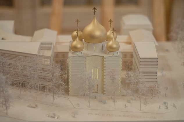 В Париже официально представлен проект будущего русского собора и духовно-культурного центра