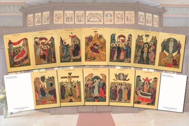 Семинария выпустила открытки с изображениями икон домового храма