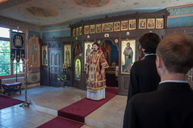 Епископ Нестор совершил в семинарии Божественную литургию Епископ Нестор совершил в семинарии Божественную литургию