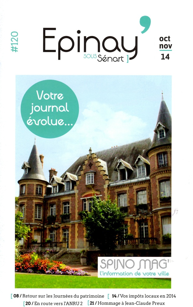 Репортаж о семинарии в ноябрьском номере городского журнала Эпине-су-Сенар Репортаж о семинарии в ноябрьском номере городского журнала Эпине-су-Сенар