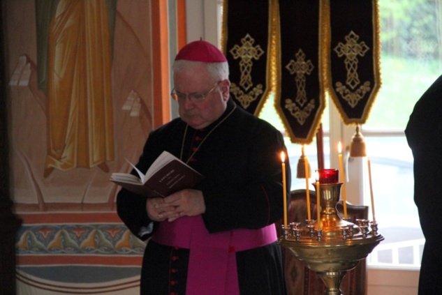 Семинарию посетил епископ Пьер Рафин Семинарию посетил епископ Пьер Рафин