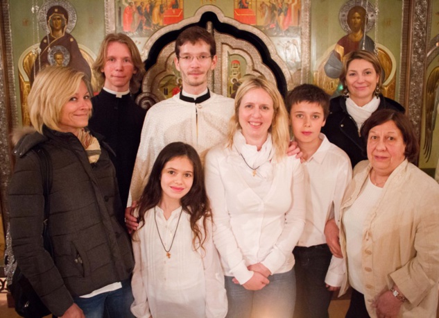 Три крещения в семинарии в вечер Великой субботы Три крещения в семинарии в вечер Великой субботы