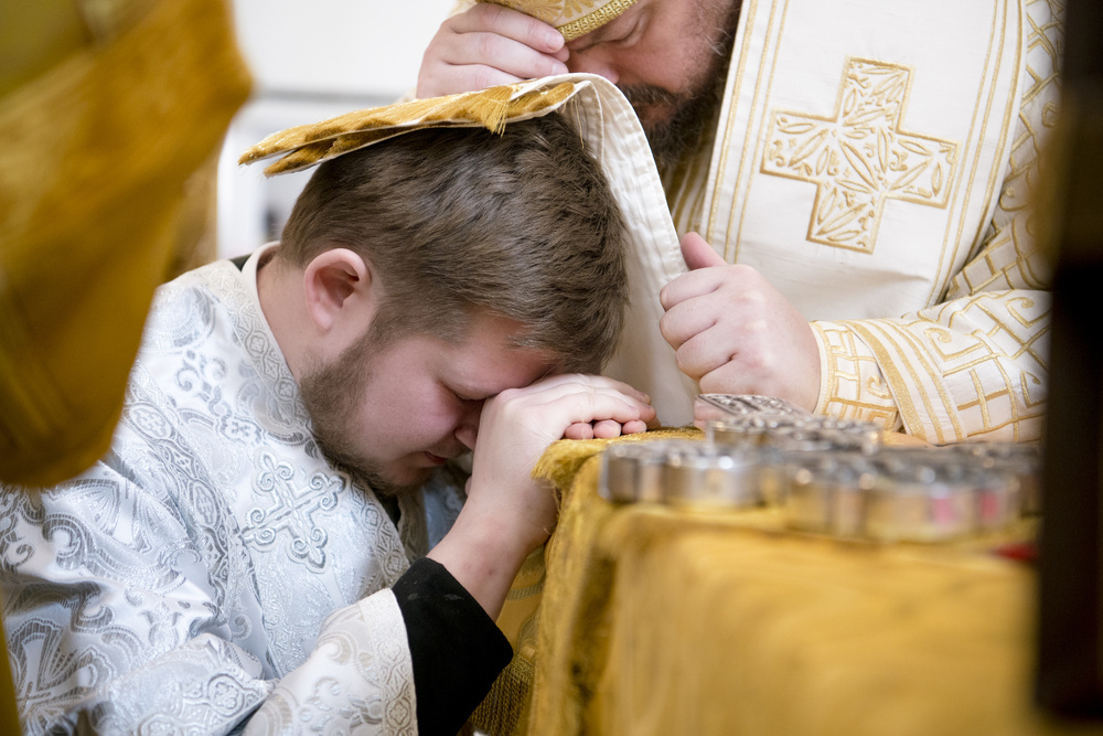 Максим Беляев, выпускник нашего Центра, рукоположен в сан диакона