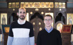 Два учащихся католической семинарии провели неделю в нашем Центре