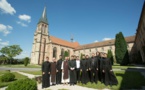 Участники нашего летнего лагеря семинаристов посетили аббатство Отрей в Вогезах