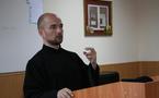 В Киевской духовной академии состоялась открытая лекция преподавателя Парижской духовной семинарии