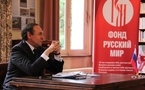Русскую семинарию во Франции посетил директор Фонда "Русский мир" В. А. Никонов