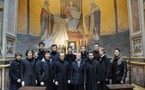 Служение Божественной литургии на мощах преподобного Кирилла в Риме