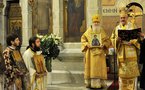 В праздник Торжества Православия ректор и учащиеся семинарии молились в греческом соборе Парижа