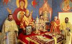Литургию понедельника Светлой седмицы в семинарии возглавил епископ Корсунский Нестор