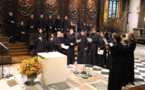Хор семинарии принял участие в православной вечерне в соборе Парижской Богоматери