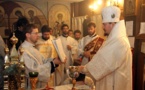 Епископ Корсунский Нестор совершил диаконскую хиротонию Владимира Мутина