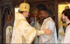 Епископ Корсунский Нестор совершил Божественную литургию и диаконскую хиротонию в семинарии
