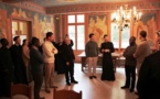 Группа семинаристов Парижской католической епархии посетила русскую семинарию