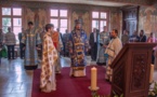 Епископ Нестор совершил литургию в праздник Рождества Богородицы в домовом храме семинарии